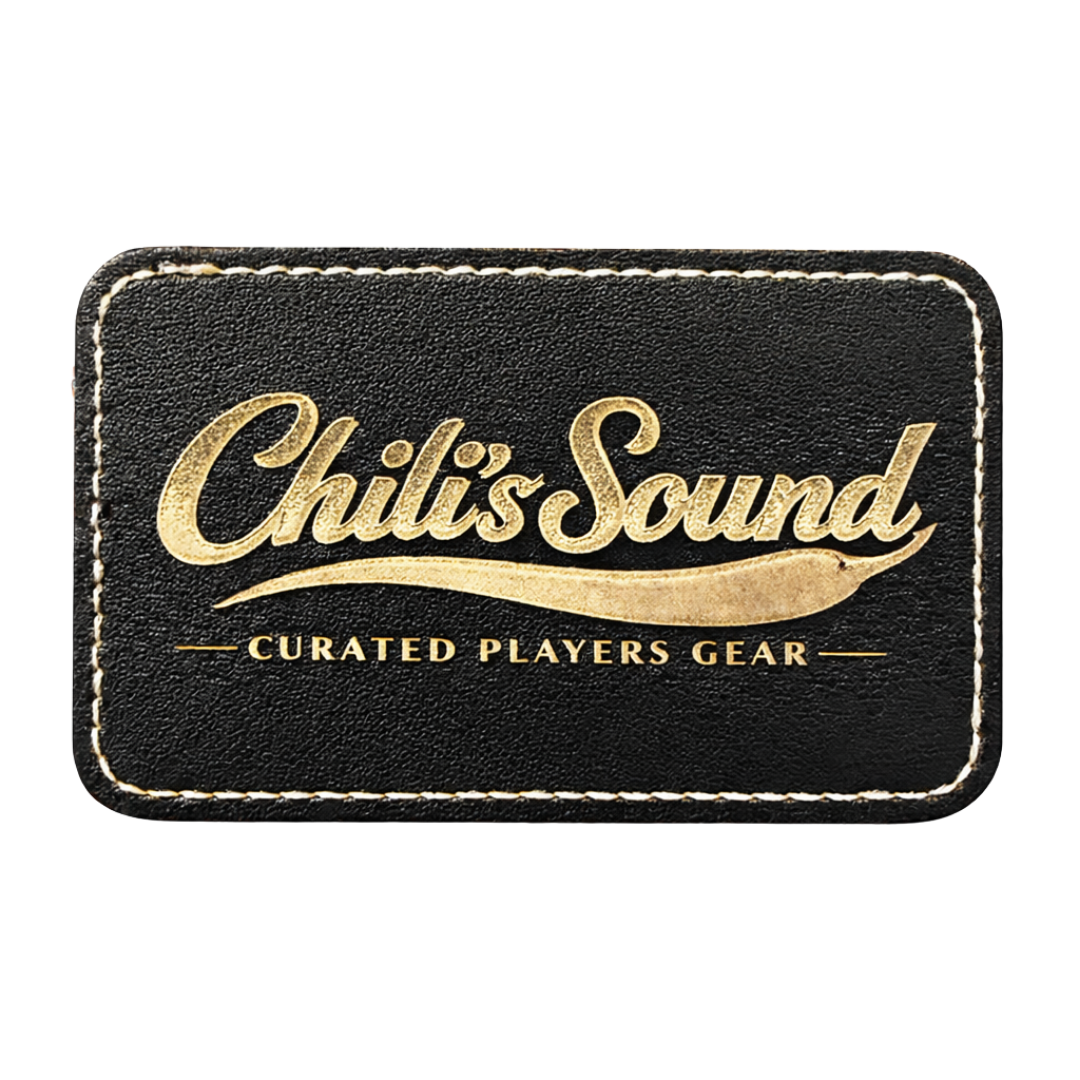 Chili's Sound leather badge